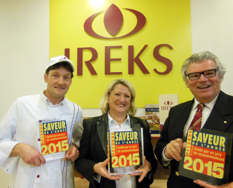 Le triplé GAGNANT avec IREKS France