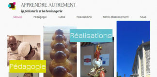 Capture d'écran ApprendreAutrementLaPatisserieBoulangerie.com