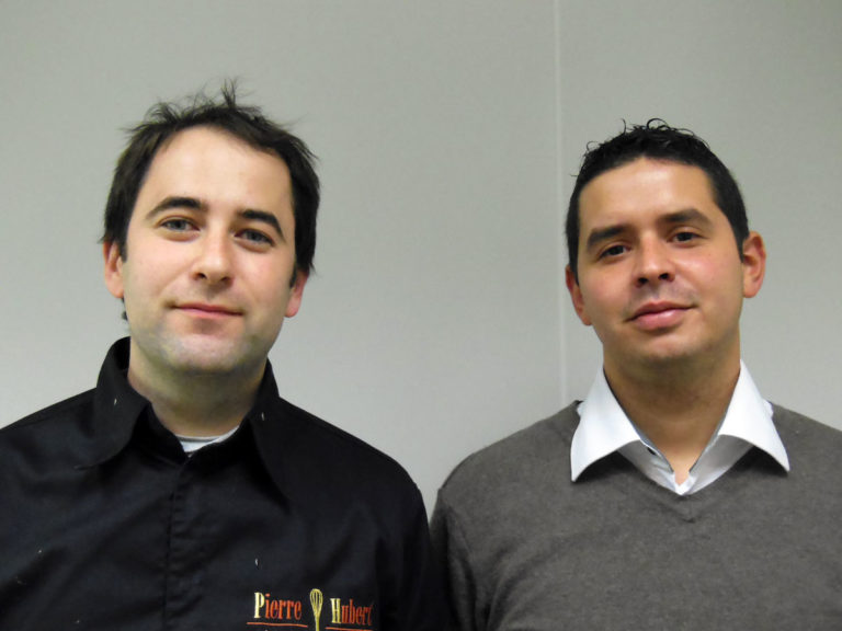 Pierre Hubert avec Maxime de chez Spiral France