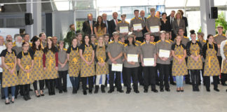 photo finale Meilleur Jeune Boulanger de France 2015
