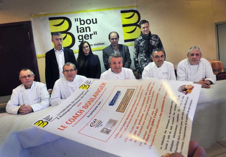 La Fédération des boulangers et boulangers/pâtissiers du Cantal présente le « Coach boulanger »