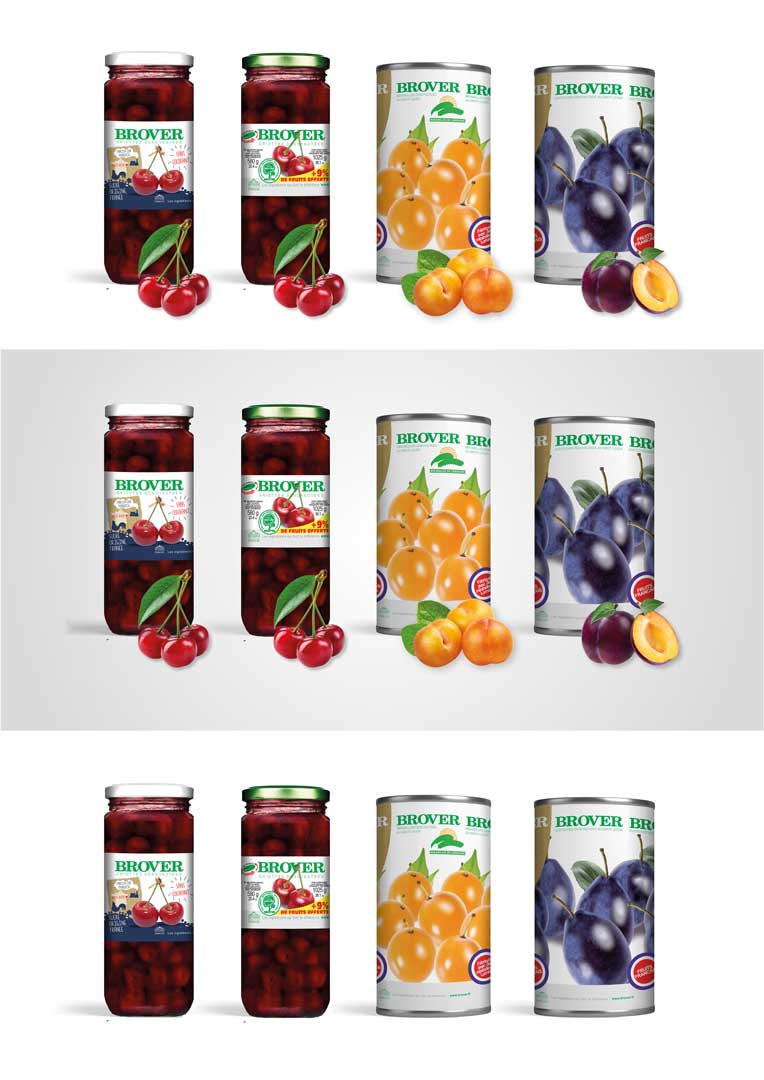 Griottes et prunes : une actu rentrée, fruitée, chez BROVER