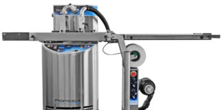 Tempéreuse / enrobeuse T10 avec table d'enrobage ALIMAT TREMBLAY