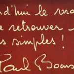 Message Paul Bocuse