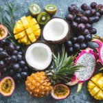 Dessert fruits exotiques
