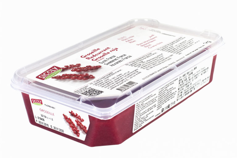 Purée de groseille Sicoly