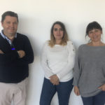 L’équipe dirigeante : Jean-Louis, Laura, Corinne