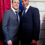 Ridha KHADHER avec Emmanuel MACRON