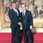 Ridha KHADHER avec François HOLLANDE