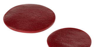 Gamme disques inserts framboise Sicoly