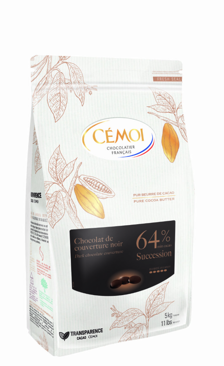 Chocolat Cémoi SUCCESSION sac 5KG Noir 64%