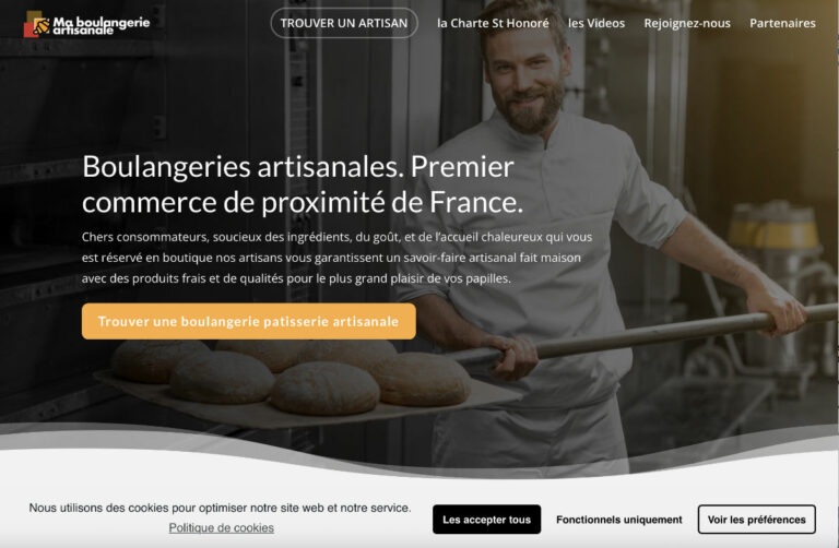 Capture d'écran maboulangerieartisanale.fr