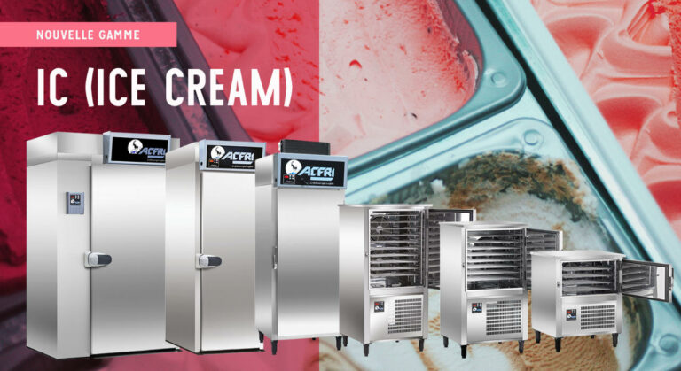 ACFRI lance IC (Ice Cream), une gamme de cellules pour les glaciers