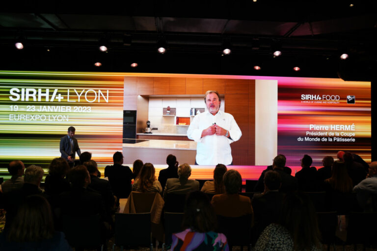 Pierre Hermé lors de la Coupe du Monde de la pâtisserie au SIRHA Lyon