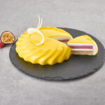 Entremet passion framboise