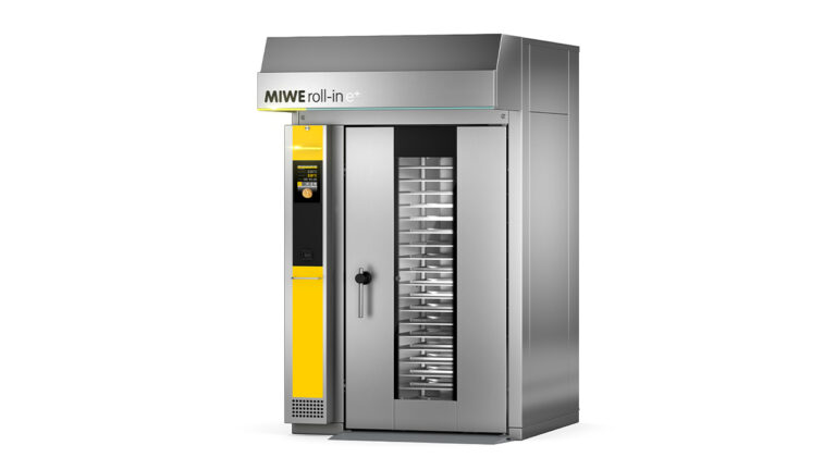 Nouvelle version du four rotatif MIWE roll-in e+