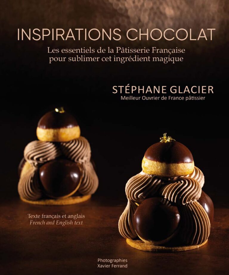 « Inspirations chocolat », le nouveau livre de Stéphane Glacier (MOF pâtissier)