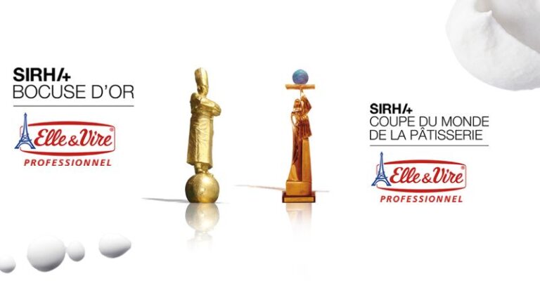 Elle & Vire Professionnel®, partenaire de la Coupe du Monde de la Pâtisserie et du Bocuse d’Or 2025