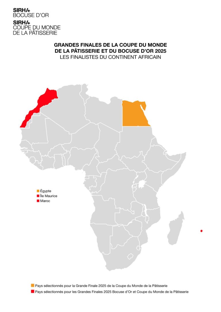 Coupe du Monde de la Pâtisserie et du Bocuse d’Or : découvrez les pays finalistes du continent africain