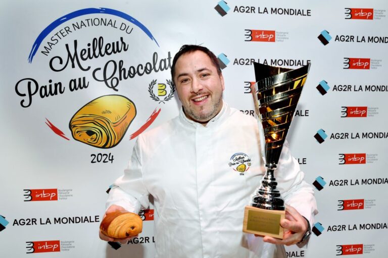 Fabrice POTTIER, vainqueur du Master National du Meilleur Pain au Chocolat 2024