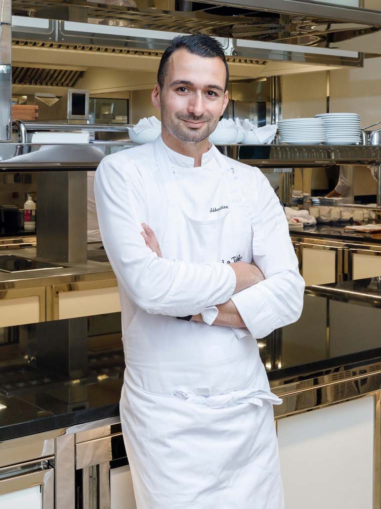 Sébastien Nabaile, chef pâtissier de La Table de Pavie, nommé Pâtissier de l’Année par Gault&Millau