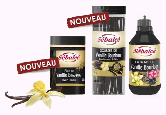 Sébalcé lance deux nouvelles références de Vanille Bourbon