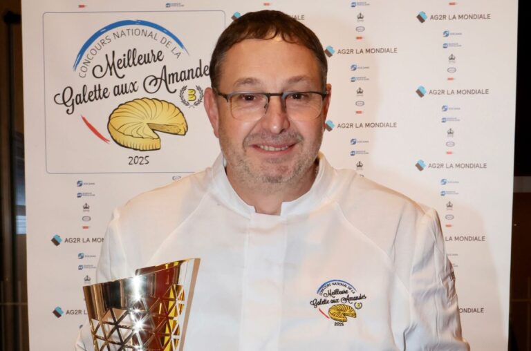 Sébastien Triboulet, Champion de la 3ème édition du Concours National de la Meilleure Galette aux Amandes