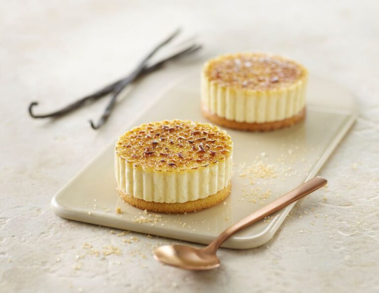 Traiteur de Paris présente sa Douceur Crème Brûlée