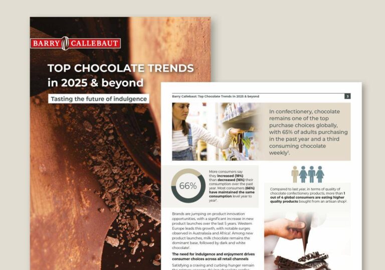 Barry Callebaut dévoile son rapport « Les Top Tendances Chocolat 2025 et au delà »