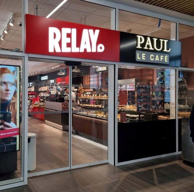 Paul Le Café x Relay s’associent pour ouvrir leur 1er combi-store à la gare de Quimper