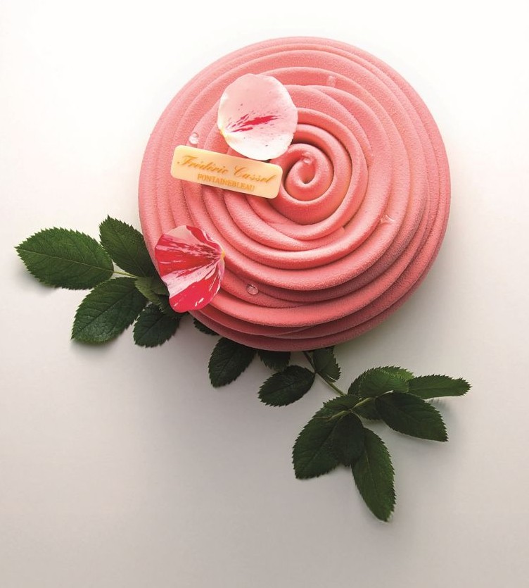 Recette : Fleur Rose Framboise Litchi par Frédéric Cassel