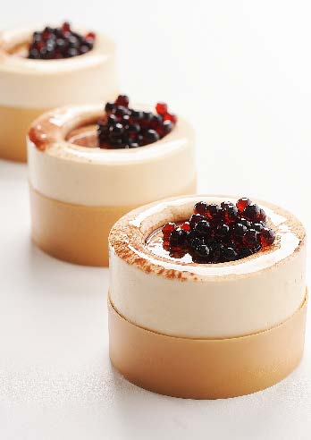 Recette : Entremets Café Cold Brew & Gingembre par Tristan Rousselot