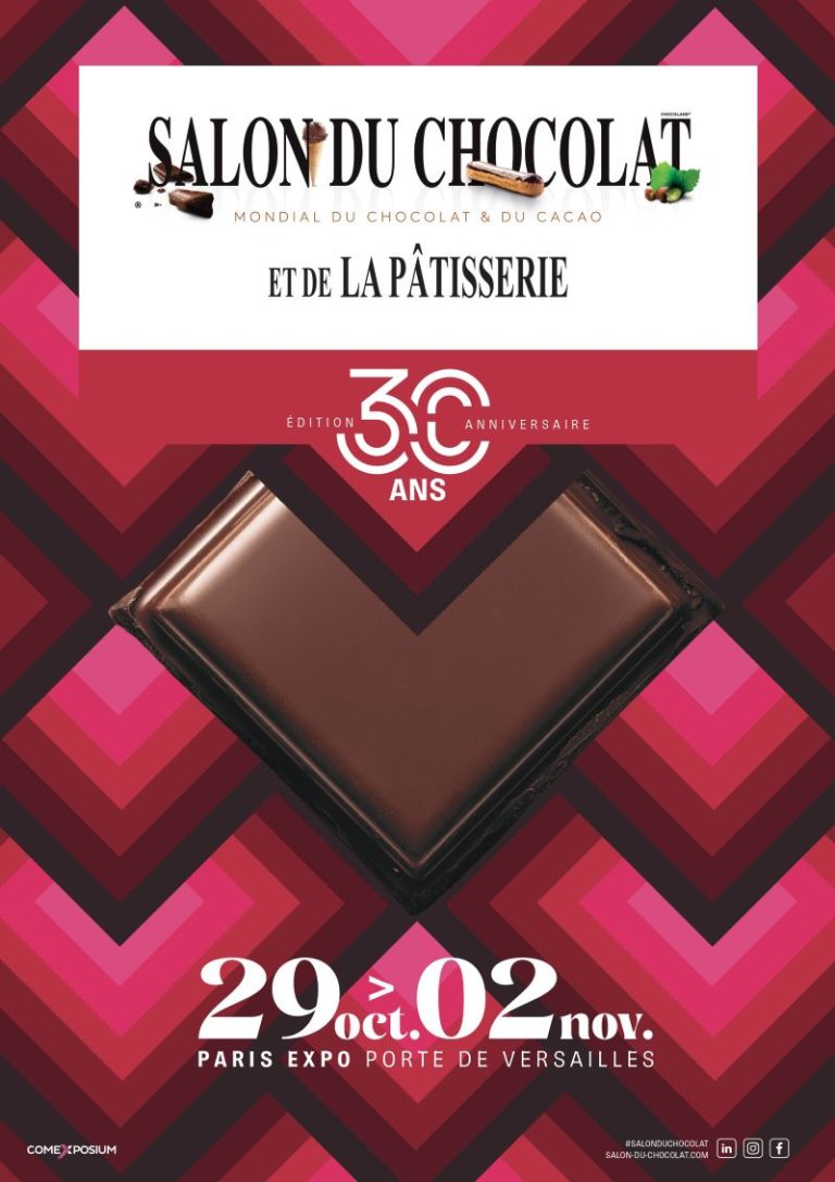 Le Salon du Chocolat et de la Pâtisserie de Paris fête ses 30 ans
