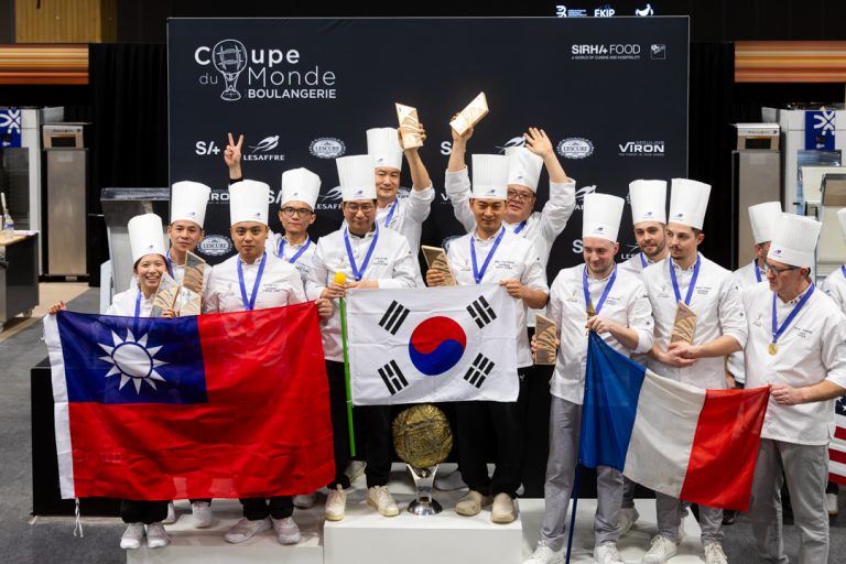 La corée du sud remporte la 13ème édition de la coupe du monde de la boulangerie ! Le taipei chinois et la France complètent le podium